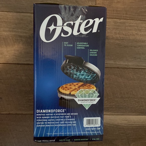 Oster Kitchen Nwt Oster Belgian Waffle Maker Diamondforce Nonstick